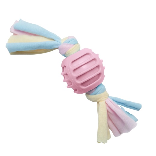 Snugarooz Snuggle Ball Eco Tpr Dog Toy Pink 8.5In