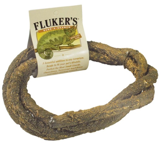 Flukers Bend-A-Branch For Reptiles Brown 6 Ft Medium