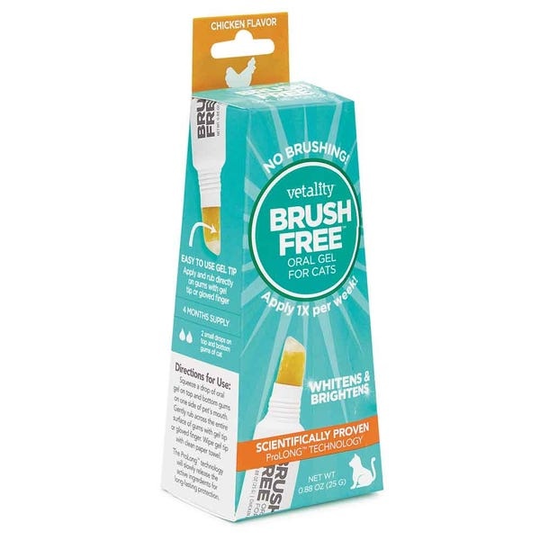 Vetality Brush Free Oral Gel For Cats