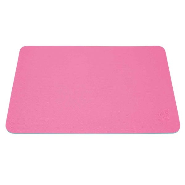 PawMat Anti-Fatigue Reversible Table Mat (Pink/Teal)