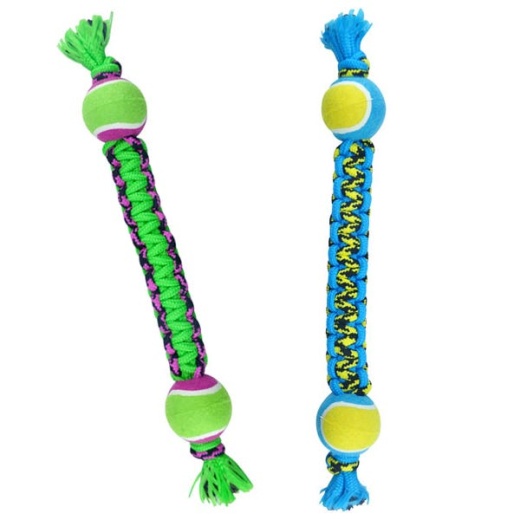 Pet Park Blvd Paracord Rope Double Tennis Tugs