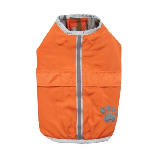 Zack & Zoey Nor'easter Blanket Coat L Orange