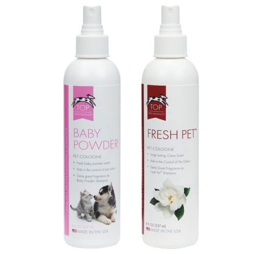 Top Performance Dog Grooming Cologne Mists , Baby Powder