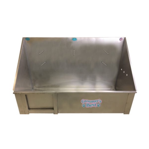 Groomer's Best Walk-Through Stainless Steel Dog Grooming Tubs