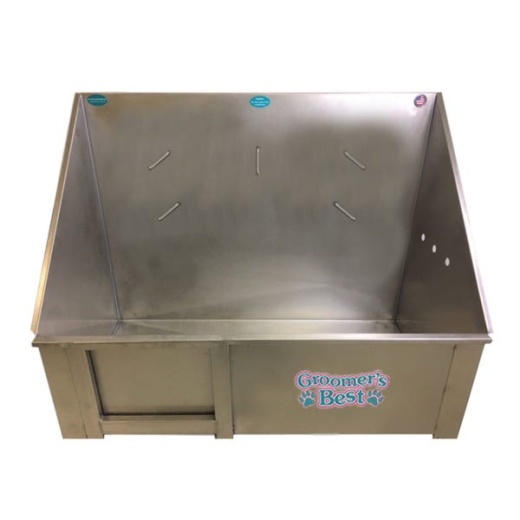 Groomer's Best Walk-Through Stainless Steel Dog Grooming Tubs
