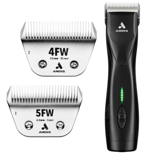 Andis Pulse Zr Ii Black Clipper 4Fw-5Fw Blades Kit