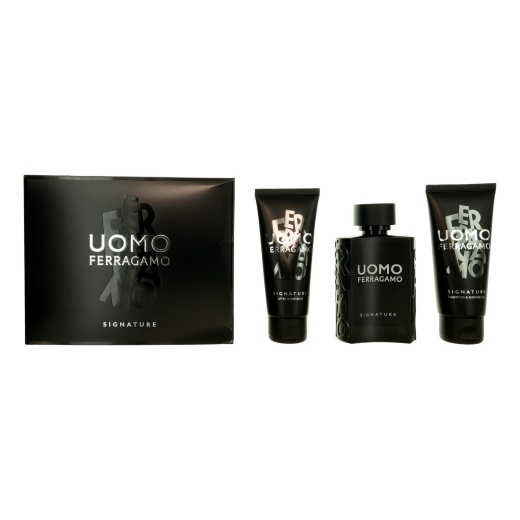 Uomo Signature By Salvatore Ferragamo - 3 Piece Set For Men