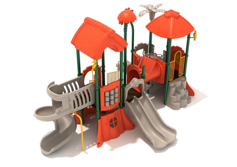 Timmy Toucan Playground Structure with Games and Slides