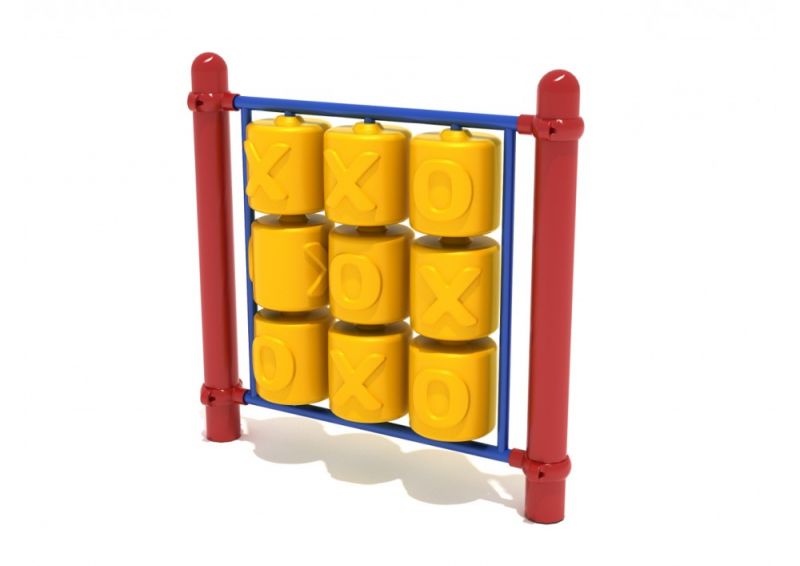 Traditional Tic-Tac-Toe Panel Playground Game