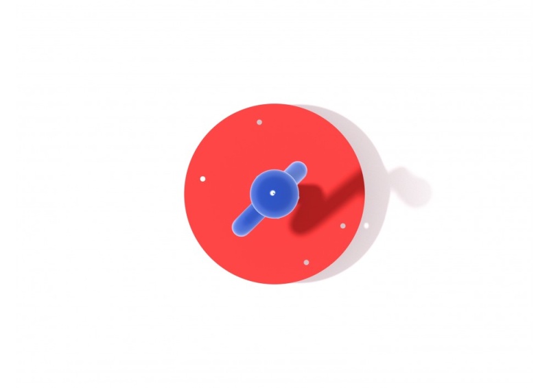Swerving Spindle Playground Spinner