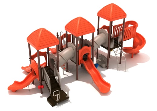 Hidden Oak Orange Playground Set