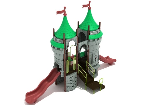 Hemyock Halls Playground Set - Medieval Castle Adventure