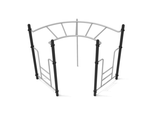 Curve Rung Horizontal Ladder - The Ultimate Climbing Experience