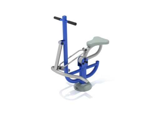 Single Station Fit Rider With Resistance - The Ultimate Outdoor Fitness Experience