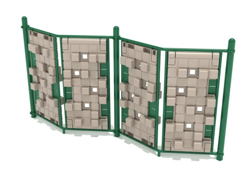 Pixel Zigzag Climbing Structure