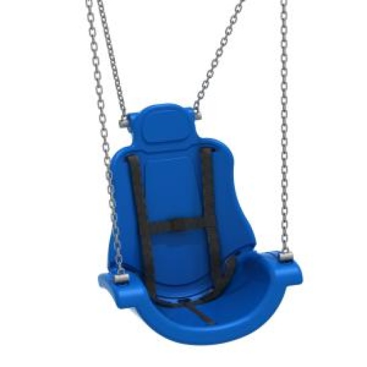 8 Feet High Elite Single Post Adaptive Swing - Add A Bay