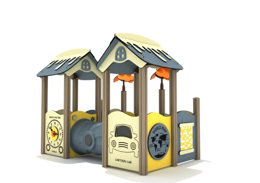 Osage Orange Canopy Quest Play Structure, Stainless Steel