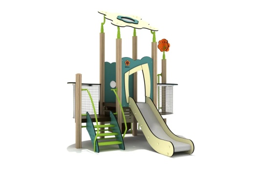 Gopherwood Canopy Quest Play Structure, Stainless Steel