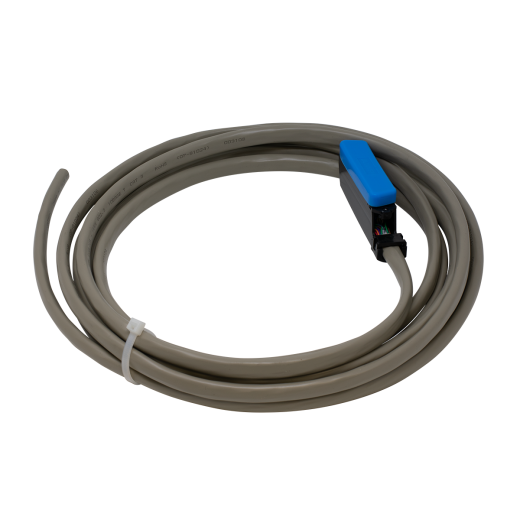 15' 25 Pair Cat3 PVC Cable Male 90 Amp Connector To Blunt