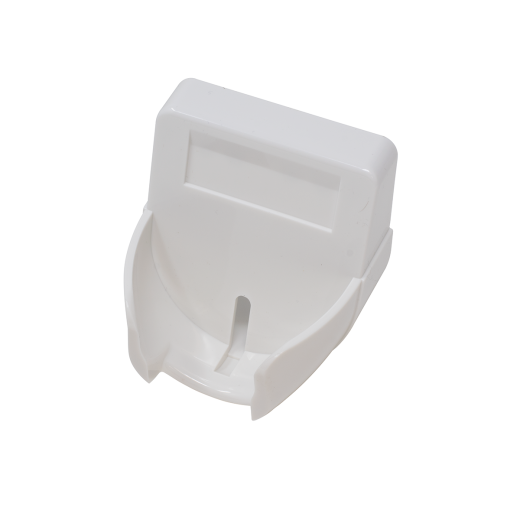 White Plastic Cup Hanger for G-Style Handsets