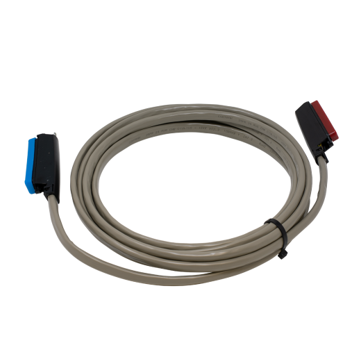 25Cp15 15' 25 Pair Cat3 Pvc Cable Female 90 To Male 90 Amp Connectors