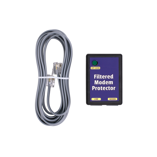 Filtered Modem Protector - Worry Free Connections Made Easy