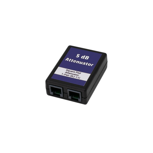 Custom Square Pad Attenuator Modular Rj11