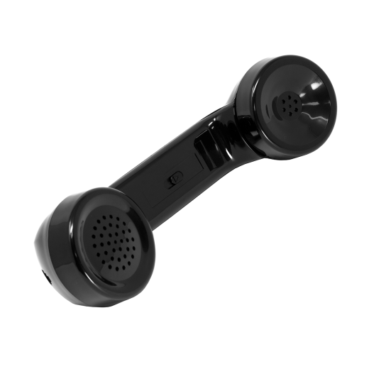Black Amplified Replacement Handset for 2500/2554 Phones
