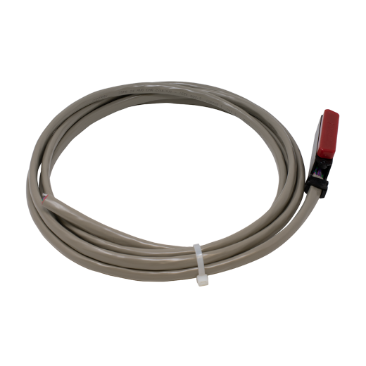 25Cx10 10' 25 Pair Cat3 Pvc Cable Female 90 Amp Connector To Blunt