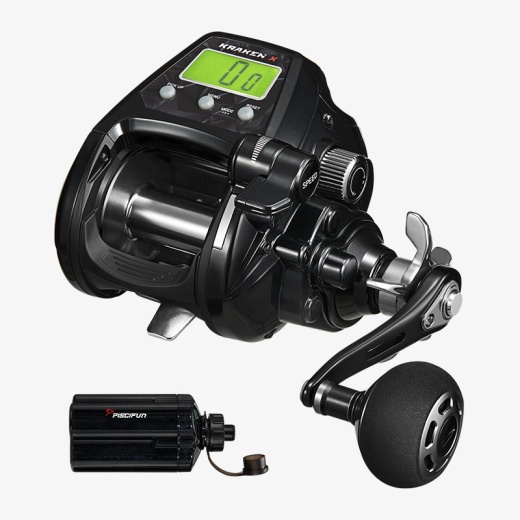 Piscifun® Kraken Electric Big Game Reels Heiko Recommended Fishing Reels Reel & Battery / Right Hand