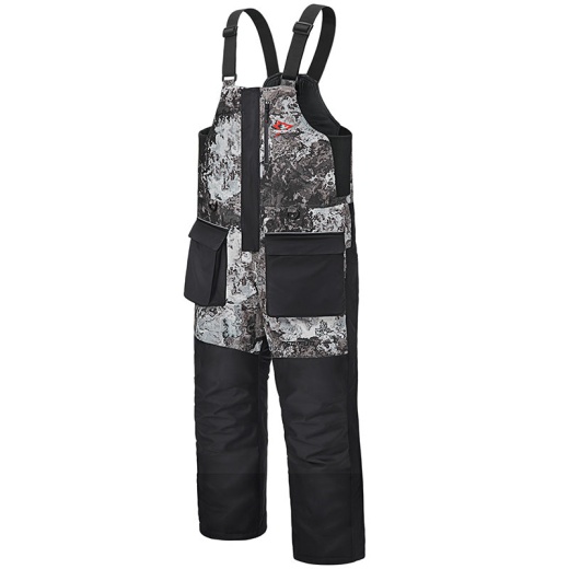 Piscifun Ice Fishing Insulated Bibs - Waterproof Fishing Bib with Flotation Technology