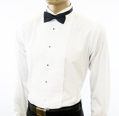 Formal White Wing Tip Tuxedo Dress Shirt 6703