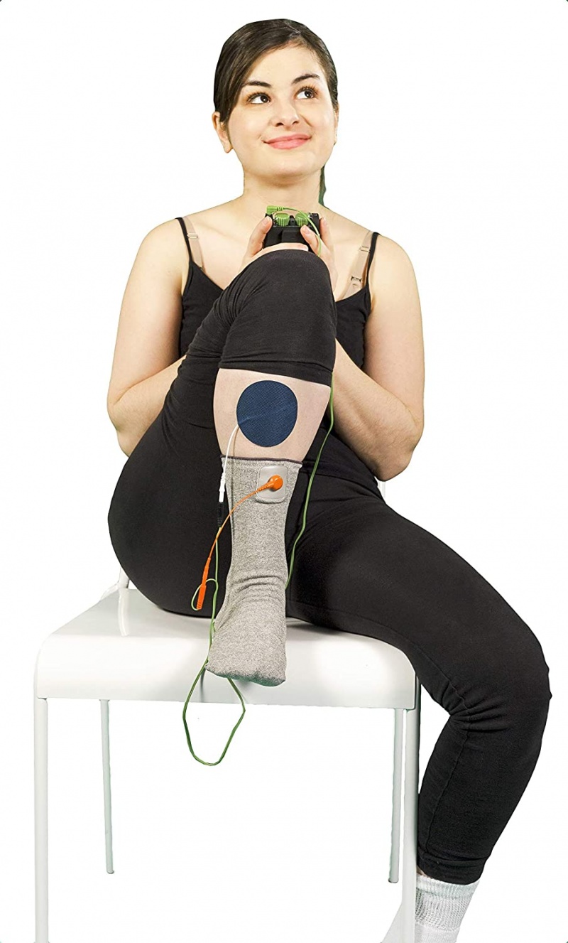 Premium Electrotherapy Conductive Socks For Tens Pain Treatment