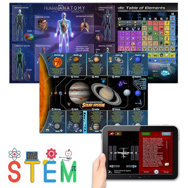 Popar Science Assorted 4D Smart Mats & Apps-5 User License
