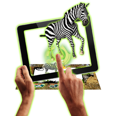 Popar Safari Alive 4D Smart Toys & App-11 Pc Set