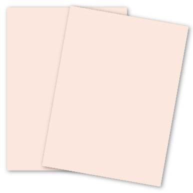 Clearance] Crane 8.5 X 11 Card Stock Paper - Pink - 100% Cotton - 134 Cover  - 250 Pk