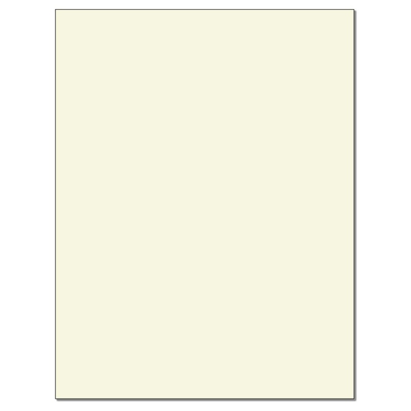 Cougar WHITE Digital Smooth - 8.5X11 Letter Card Stock Paper 110lb COVER 