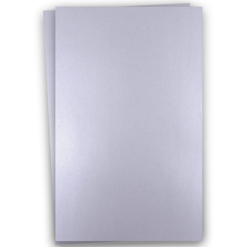 Shine BLUE SATIN - Shimmer Metallic Card Stock Paper - 8.5 x 11 - 92lb Cove