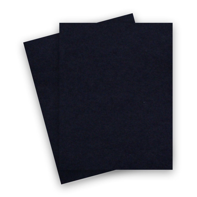 Remake Black Midnight 8.5X11 Lightweight Card Stock Paper