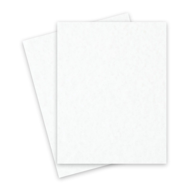 Parchtone White - 8.5 X 11 Parchment Card Stock - 80Lb Cover - 200 Pk