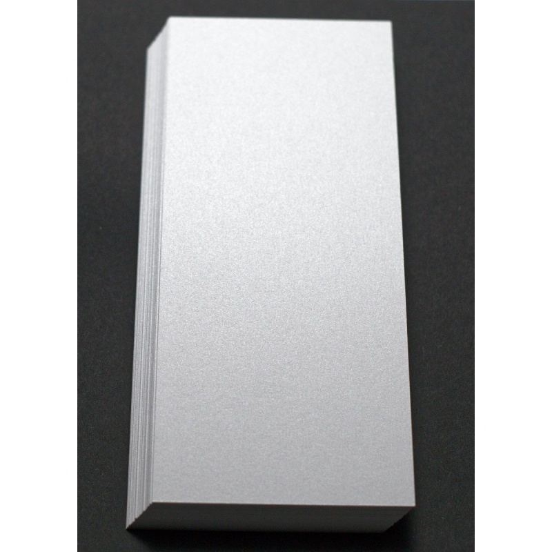 Pure Silver 92C (5.5X8.5) A9 Flat Cards - 50 pack