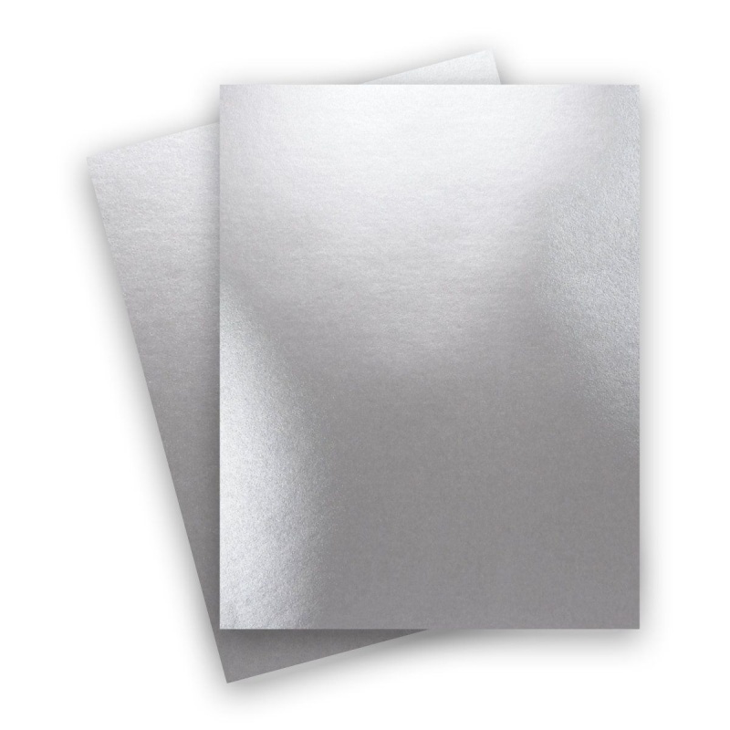 Shine BLUE SATIN - Shimmer Metallic Card Stock Paper - 11 x 17 - 92lb Cover