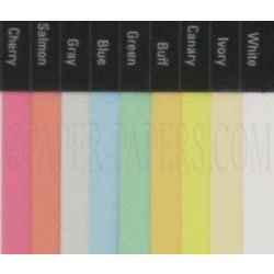  8.5 x 11 Canary Pastel Color Cardstock Paper - Great