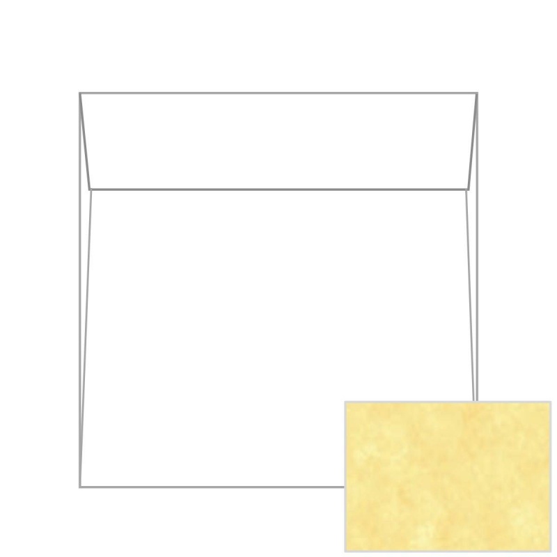 Astroparche - Ancient Gold 8 X 8 Square Envelopes (8-X-8-Inches) - 1000 Pk