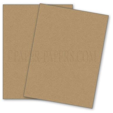 Durotone - 26X40 Card Stock Paper - Packing Brown Wrap - 80Lb Cover