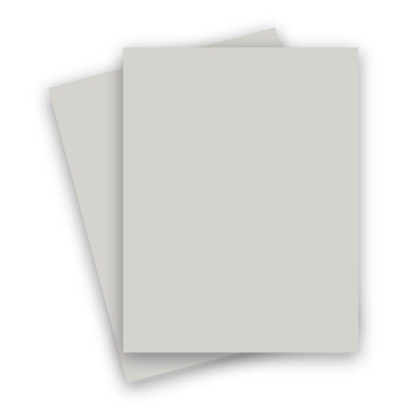Burano Grey (12) - 8.5X11 Paper - 24/60 Text (90Gsm) - 200 Pk