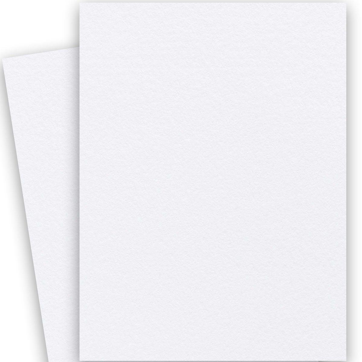 CRANE'S CREST Pearl White Card Stock - 8 1/2 x 11 in 110 lb Cover Smooth  100% Cotton 125 per Package