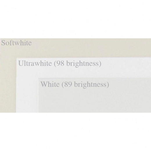 Mohawk Superfine White Eggshell - 8.5X11 (216X279) Paper - 24Lb Writing  (90Gsm) - 5000 Pk