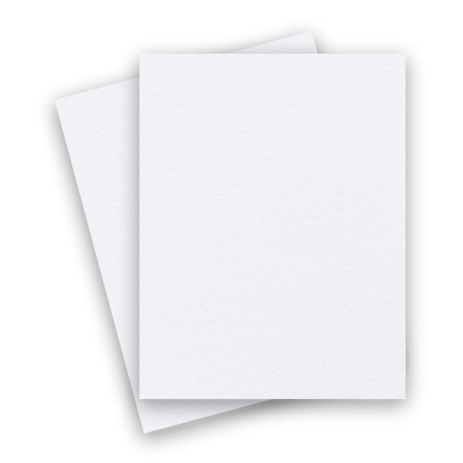 100% Cotton Fluorescent White - 12X18 Size Paper - 90lb Cover (243gsm) - 10