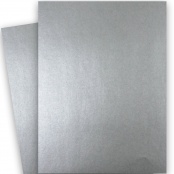 Shine SILVER - Shimmer Metallic Paper - 28x40 - 80lb Text (118gsm)